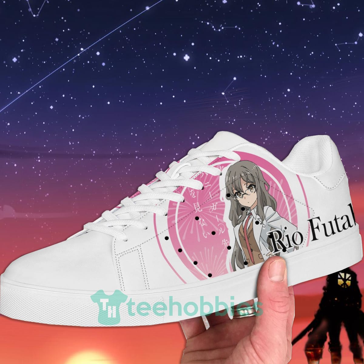 Rio Futaba Custom Anime Bunny Girl Senpai Skate Shoes For Men And Women