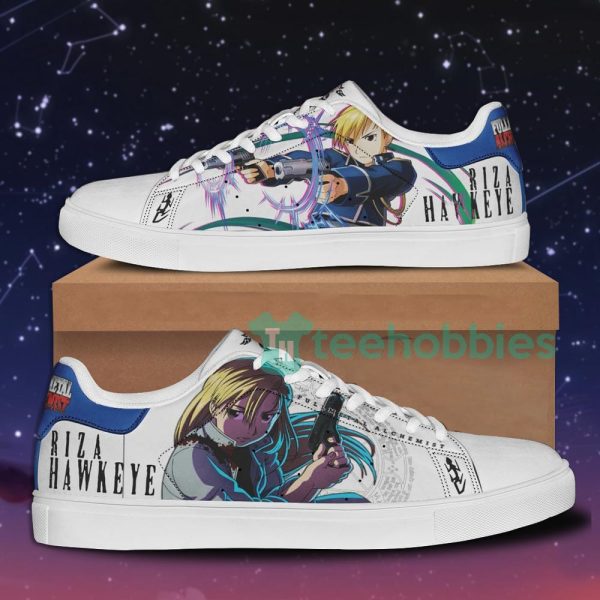 riza hawkeye fullmetal alchemist custom anime skate shoes for men and women 1 wsen8 600x600px Riza Hawkeye Fullmetal Alchemist Custom Anime Skate Shoes For Men And Women