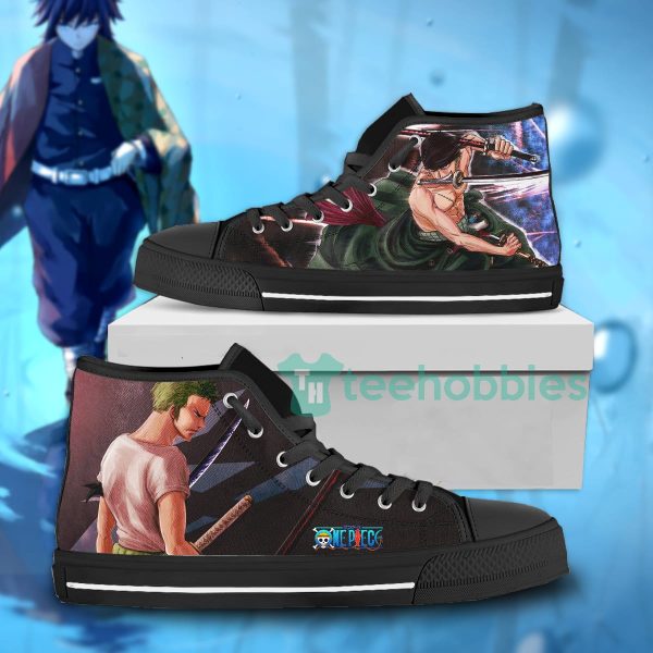roronoa zoro custom custom one piece anime fans anime high top shoes 1 QybZ8 600x600px Roronoa Zoro Custom Custom One Piece Anime Fans Anime High Top Shoes