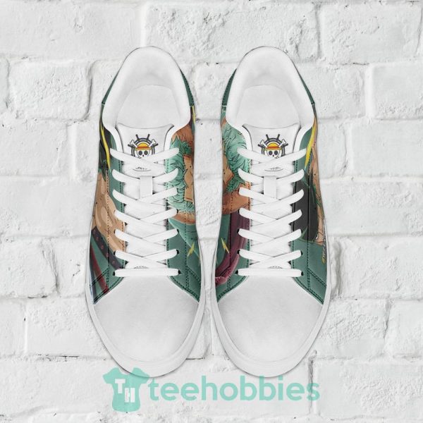 roronoa zoro one piece fans custom anime skate shoes 4 xWfQ1 600x600px Roronoa Zoro One Piece Fans Custom Anime Skate Shoes