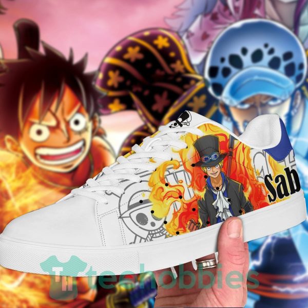 sabo and ace custom anime one piece fans skate shoes 2 CIHYH 600x600px Sabo And Ace Custom Anime One Piece Fans Skate Shoes