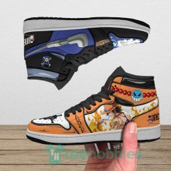 sabo and portgas d ace anime custom one piece air jordan hoghtop shoes 3 2MR1f 247x247px Sabo And Portgas D Ace Anime Custom One Piece Air Jordan Hoghtop Shoes