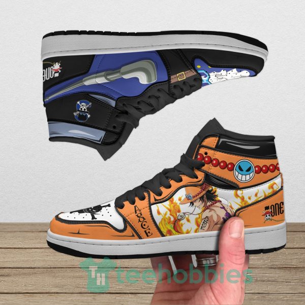 sabo and portgas d ace anime custom one piece air jordan hoghtop shoes 3 2MR1f 600x600px Sabo And Portgas D Ace Anime Custom One Piece Air Jordan Hoghtop Shoes