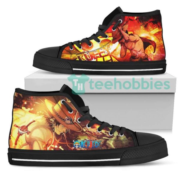 sabo high top shoes fighting custom one piece best gift for anime fans 3 dcnOJ 600x600px Sabo High Top Shoes Fighting Custom One Piece Best Gift For Anime Fans