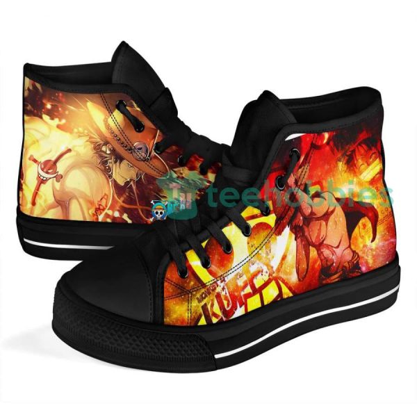 sabo high top shoes fighting custom one piece best gift for anime fans 5 2L92i 600x600px Sabo High Top Shoes Fighting Custom One Piece Best Gift For Anime Fans