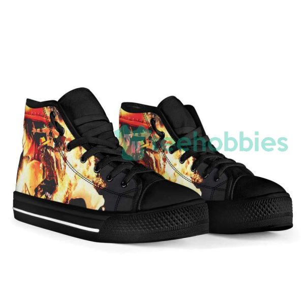 sabo high top shoes fighting fire custom one piece anime fans 4 hrUiN 600x600px Sabo High Top Shoes Fighting Fire Custom One Piece Anime Fans