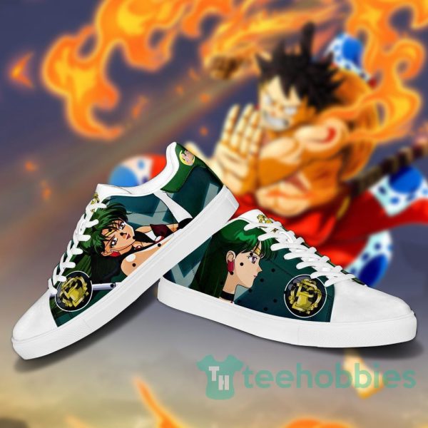 sailor pluto skate shoes sailor moon anime lover shoes 3 HLVy0 600x600px Sailor Pluto Skate Shoes Sailor Moon Anime Lover Shoes