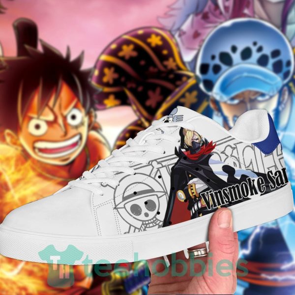 sanji raid suit custom anime one piece fans skate shoes 2 IryGK 600x600px Sanji Raid Suit Custom Anime One Piece Fans Skate Shoes