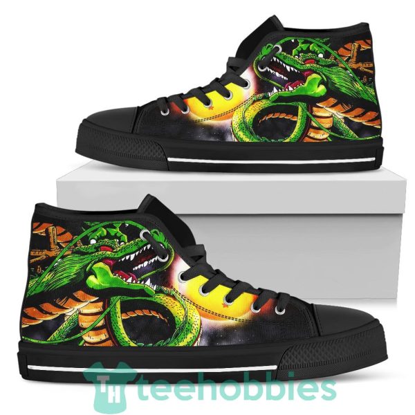 shenron dragon ball green dragon high top shoes for anime fans 1 2kckL 600x600px Shenron Dragon Ball Green Dragon High Top Shoes For Anime Fans