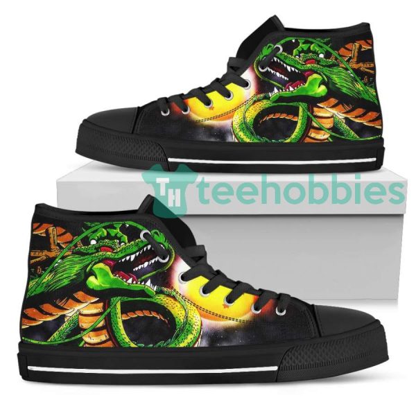 shenron dragon ball green dragon high top shoes for anime fans 2 rAd6M 600x600px Shenron Dragon Ball Green Dragon High Top Shoes For Anime Fans