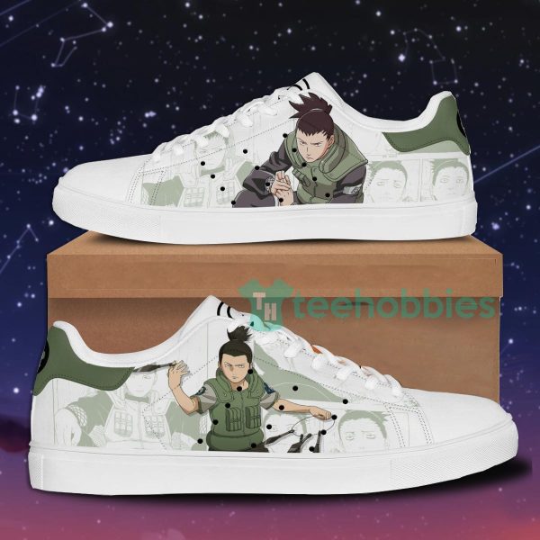 shikamaru nara custom naruto anime skate shoes for men and women 1 6qaZw 600x600px Shikamaru Nara Custom Naruto Anime Skate Shoes For Men And Women