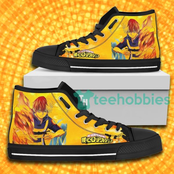 shouto todoroki my hero academia hot shoes high top canvas shoes 1 oCKaY 600x600px Shouto Todoroki My Hero Academia Hot Shoes High Top Canvas Shoes
