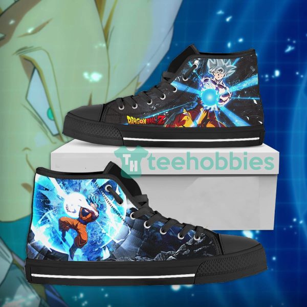 son gohan dragon ball anime blue high top shoes 1 22UBB 600x600px Son Gohan Dragon Ball Anime Blue High Top Shoes