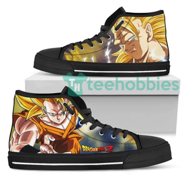 son gohan dragon ball anime high top shoes 3 65XiH 600x600px Son Gohan Dragon Ball Anime High Top Shoes