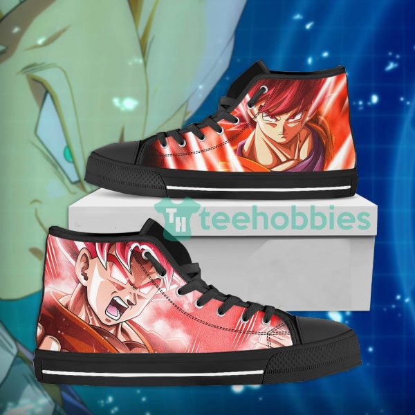 son goku dragon ball anime red high top shoes 1 RNeCs 600x600px Son Goku Dragon Ball Anime Red High Top Shoes