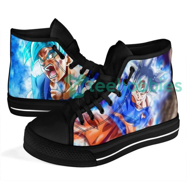 son goku dragon ball blue high top shoes for anime fans gift 5 7kI6Z 600x600px Son Goku Dragon Ball Blue High Top Shoes For Anime Fans Gift