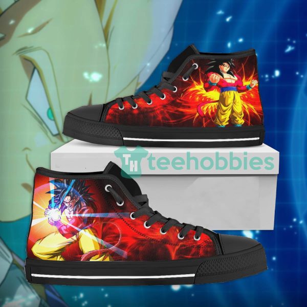 son goku dragon ball cool high top shoes for anime fans gift 2 7pl7W 600x600px Son Goku Dragon Ball Cool High Top Shoes For Anime Fans Gift