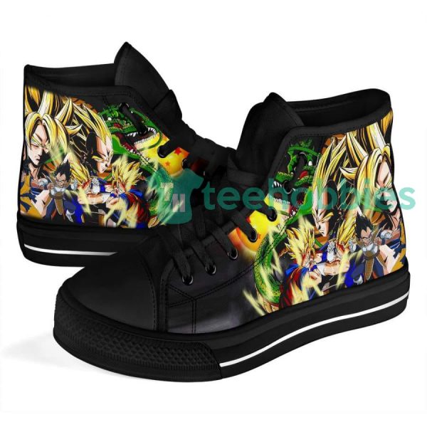 son goku dragon ball high top shoes best gift for anime fans 5 QMGV3 600x600px Son Goku Dragon Ball High Top Shoes Best Gift For Anime Fans