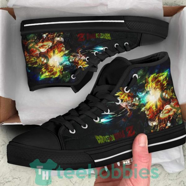 son goku dragon ball high top shoes for anime fans gift 7 QkG4V 600x600px Son Goku Dragon Ball High Top Shoes For Anime Fans Gift