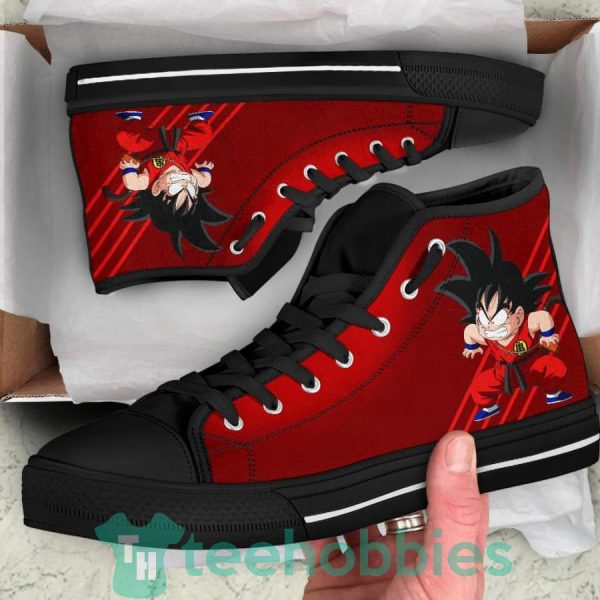 son goku dragon ball high top shoes for anime fans gift anime gift 7 rMb74 600x600px Son Goku Dragon Ball High Top Shoes For Anime Fans Gift Anime Gift