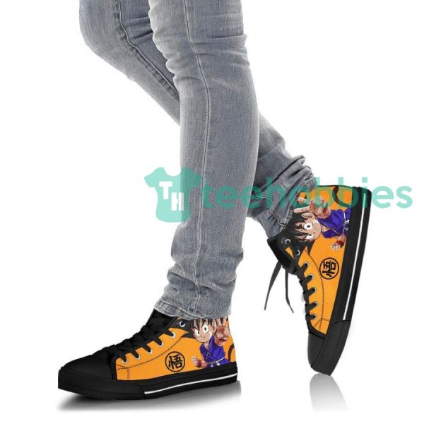 son goku dragon ball orange high top shoes for anime fans gift 6 SVGAM 600x600px Son Goku Dragon Ball Orange High Top Shoes For Anime Fans Gift