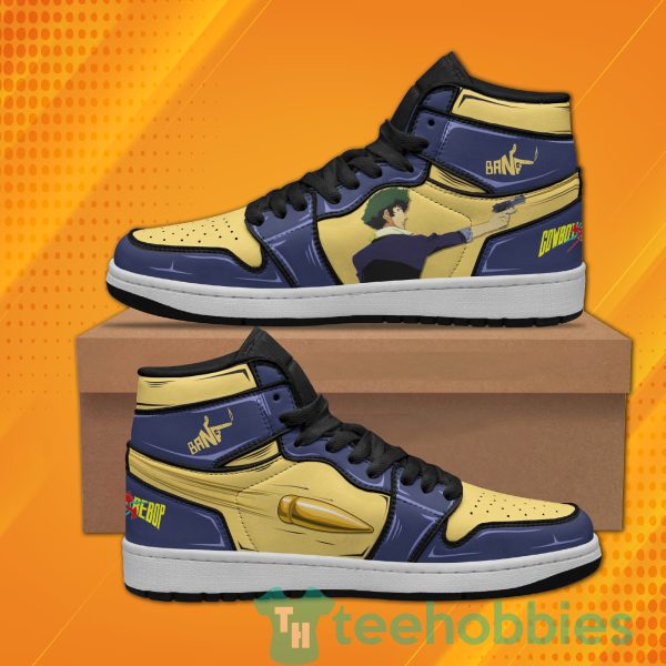 spike spiegel cowboy bebop anime air jordan hightop sneakers 1 lIcko 600x600px Spike Spiegel Cowboy Bebop Anime Air Jordan Hightop Sneakers