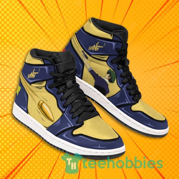 spike spiegel cowboy bebop anime air jordan hightop sneakers 2 L0bEn 600x600px Spike Spiegel Cowboy Bebop Anime Air Jordan Hightop Sneakers