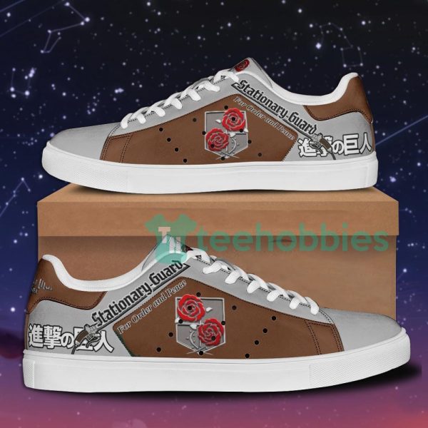 stationary guard attack on titan anime lover skate shoes 1 scvus 600x600px Stationary Guard Attack On Titan Anime Lover Skate Shoes