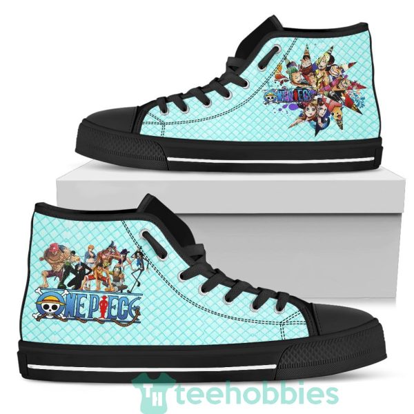 straw hat custom one piece anime fans high top shoes anime 1 XgU50 600x600px Straw Hat Custom One Piece Anime Fans High Top Shoes Anime