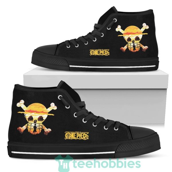 straw hat high top shoes anime custom one piece anime fans 1 N7oLS 600x600px Straw Hat High Top Shoes Anime Custom One Piece Anime Fans