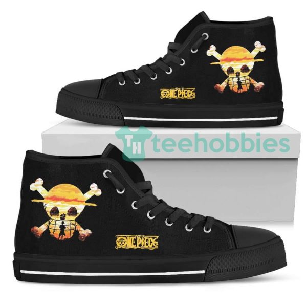 straw hat high top shoes anime custom one piece anime fans 2 hMDiY 600x600px Straw Hat High Top Shoes Anime Custom One Piece Anime Fans