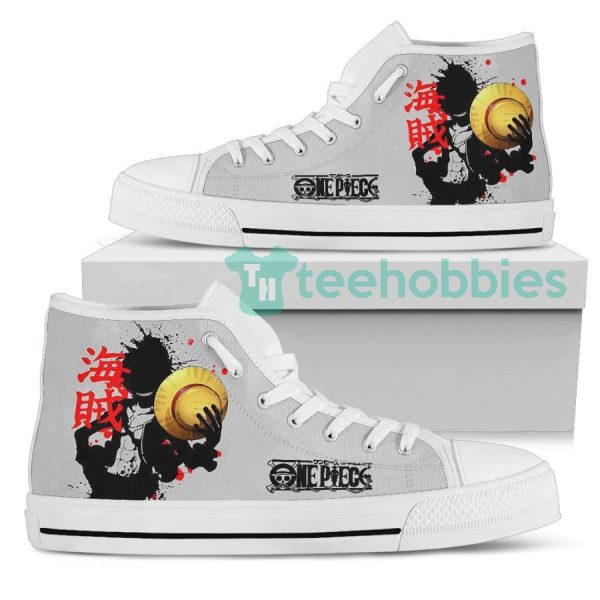 straw hat luffy custom one piece anime fans high top shoes anime 2 mgWl7 600x600px Straw Hat Luffy Custom One Piece Anime Fans High Top Shoes Anime