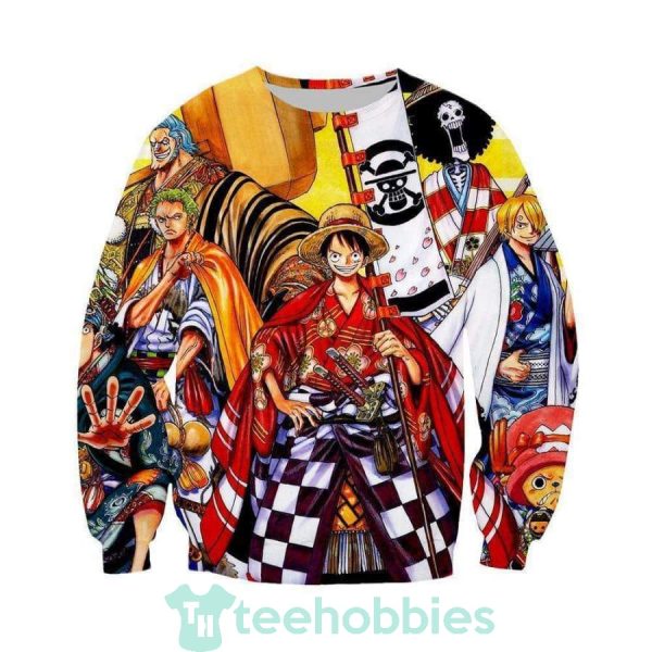 straw hat pirates in kimonos anime lover one piece 3d sweatshirt 1 pbwl3 600x600px Straw Hat Pirates in Kimonos Anime Lover One Piece 3D Sweatshirt