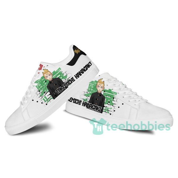 takemichi hanagaki custom anime tokyo revengers skate shoes for men and women 3 4O3MD 600x600px Takemichi Hanagaki Custom Anime Tokyo Revengers Skate Shoes For Men And Women