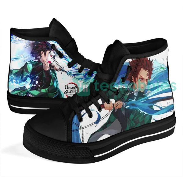 tanjiro kamado fans high top shoes custom demon slayer anime 4 VUp3d 600x600px Tanjiro Kamado Fans High Top Shoes Custom Demon Slayer Anime