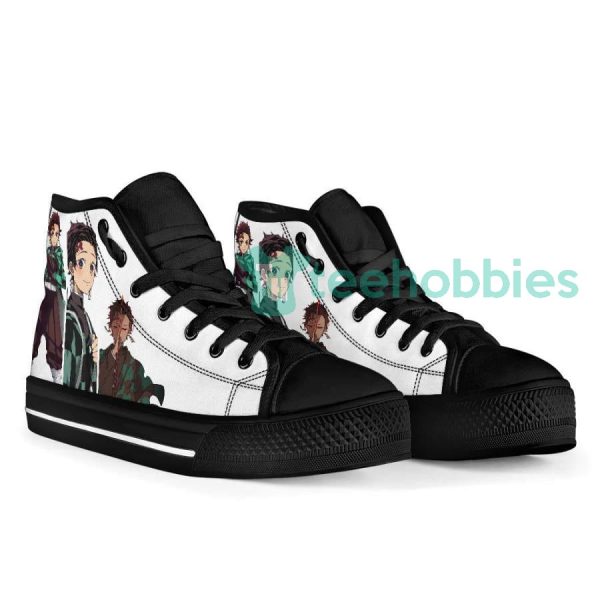 tanjiro kamado high top shoes custom demon slayer anime for fans 3 mHlwi 600x600px Tanjiro Kamado High Top Shoes Custom Demon Slayer Anime For Fans