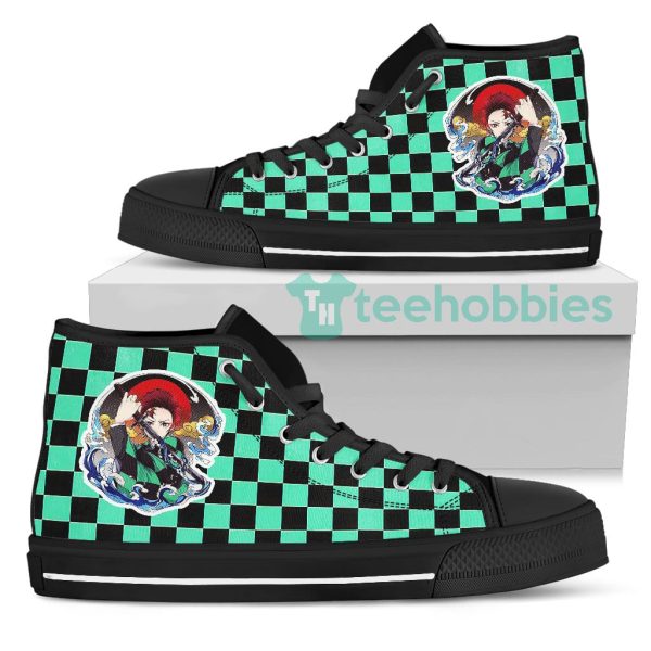 tanjiro shoes splashing water custom demon slayer anime high top shoes 2 EU6AS 600x600px Tanjiro Shoes Splashing Water Custom Demon Slayer Anime High Top Shoes