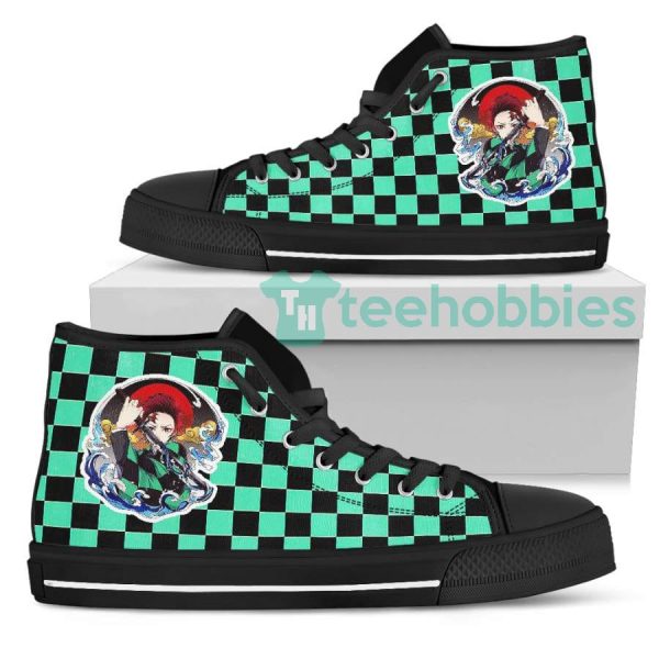 tanjiro shoes splashing water custom demon slayer anime high top shoes 3 XRiih 600x600px Tanjiro Shoes Splashing Water Custom Demon Slayer Anime High Top Shoes