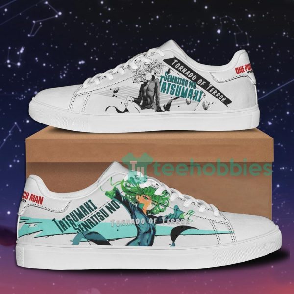tatsumaki one punch man custom anime skate shoes for men and women 1 dFZnr 600x600px Tatsumaki One Punch Man Custom Anime Skate Shoes For Men And Women