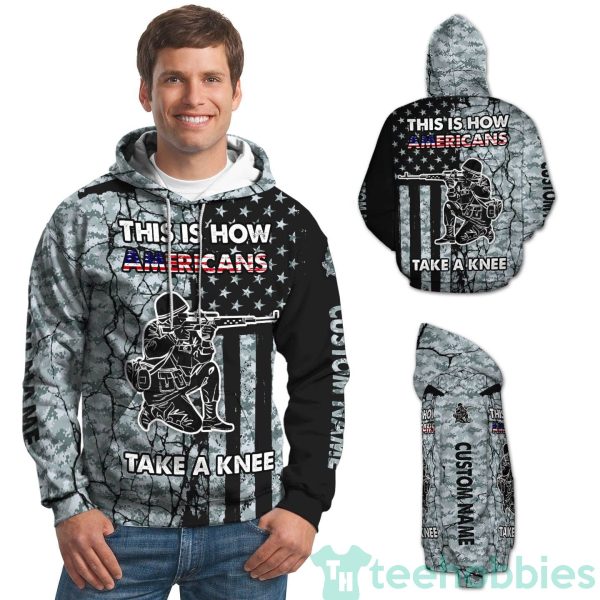 this is how americans take a knee american veteran army custom name 3d hoodie zip hoodie 1 Q1KnU 600x600px This Is How Americans Take A Knee American Veteran Army Custom Name 3D Hoodie ZIp Hoodie