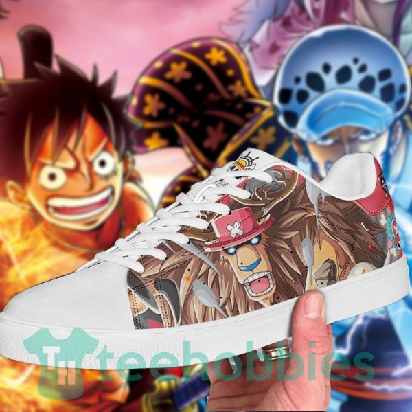 tony tony chopper one piece fans custom anime skate shoes 2 0YdUr 600x600px Tony Tony Chopper One Piece Fans Custom Anime Skate Shoes