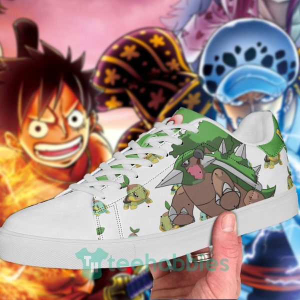torterra pokemon custom anime skate shoes for men and women 2 FbRv6 600x600px Torterra Pokemon Custom Anime Skate Shoes For Men And Women