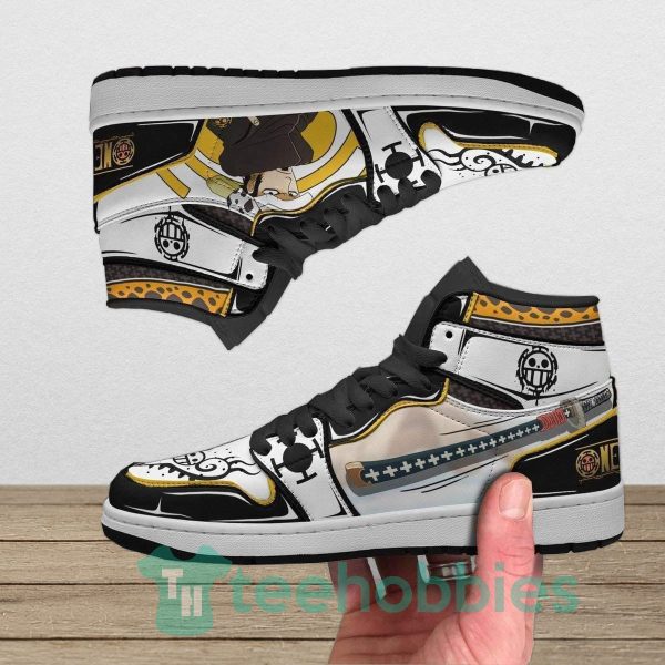 trafalgar d. water law custom one piece air jordan hoghtop shoes 1 ev0ob 600x600px Trafalgar D. Water Law Custom One Piece Air Jordan Hoghtop Shoes