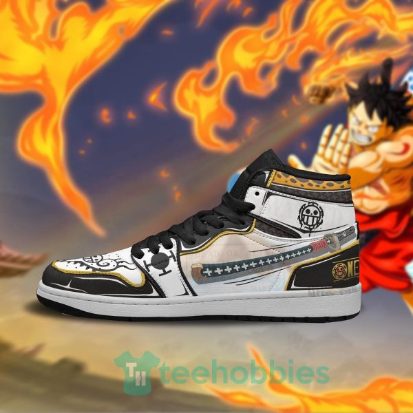 trafalgar d. water law custom one piece air jordan hoghtop shoes 2 oV51D 600x600px Trafalgar D. Water Law Custom One Piece Air Jordan Hoghtop Shoes