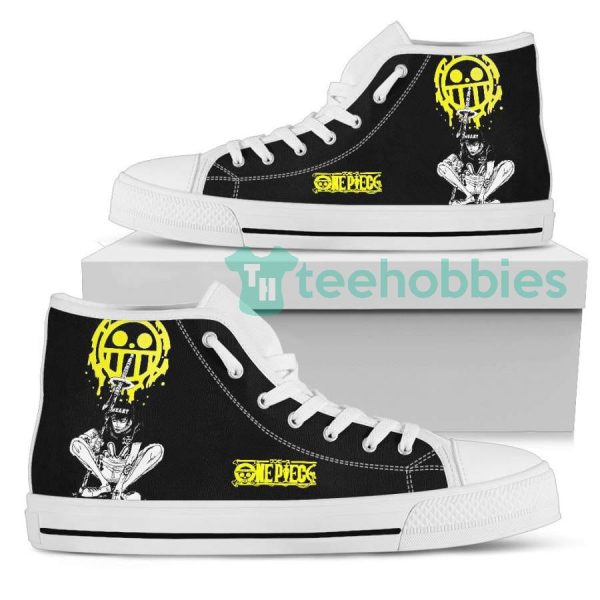 trafalgar law high top shoes custom one piece anime fans 2 LBJhZ 600x600px Trafalgar Law High Top Shoes Custom One Piece Anime Fans
