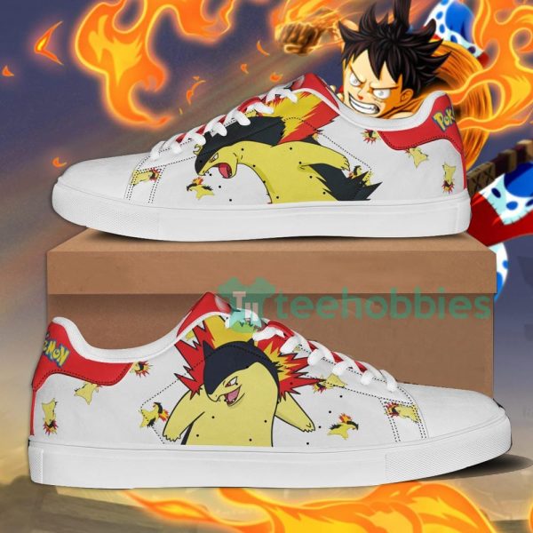 typhlosion pokemon custom anime skate shoes for men and women 1 MN1mA 600x600px Typhlosion Pokemon Custom Anime Skate Shoes For Men And Women