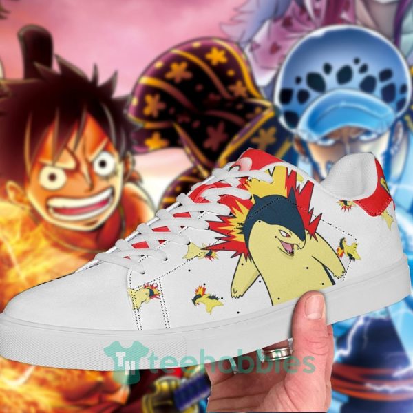 typhlosion pokemon custom anime skate shoes for men and women 2 zdFvi 600x600px Typhlosion Pokemon Custom Anime Skate Shoes For Men And Women