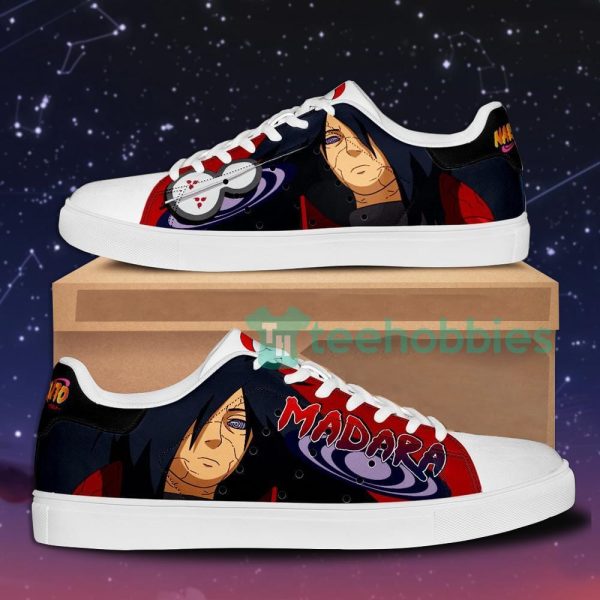 uchiha madara anime custom skate shoes for men and women 1 JZVB6 600x600px Uchiha Madara Anime Custom Skate Shoes For Men And Women