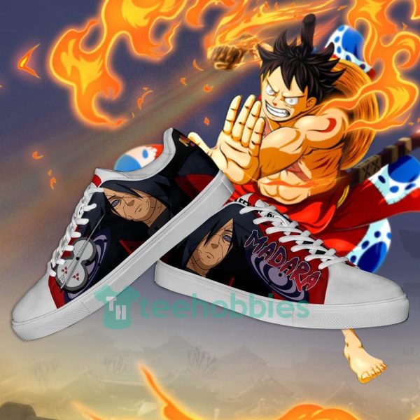 uchiha madara anime custom skate shoes for men and women 4 tjQAp 600x600px Uchiha Madara Anime Custom Skate Shoes For Men And Women