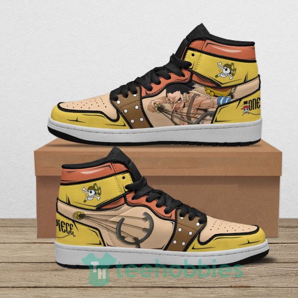 usopp anime custom one piece air jordan hoghtop shoes 1 SfMZD 600x600px Usopp Anime Custom One Piece Air Jordan Hoghtop Shoes